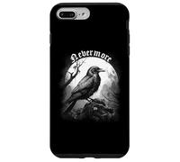 Nevermore Quoth El Poema del Cuervo Edgar Allan PoE Meme Carcasa para iPhone 7 Plus/8 Plus