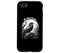 Nevermore Quoth El Poema del Cuervo Edgar Allan PoE Meme Carcasa para iPhone SE (2020) / 7/8