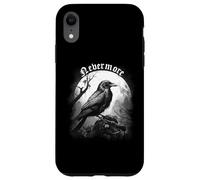Nevermore Quoth El Poema del Cuervo Edgar Allan PoE Meme Carcasa para iPhone XR