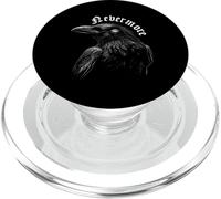 Nevermore Quoth El Poema del Cuervo Edgar Allan PoE Meme PopSockets PopGrip para MagSafe