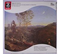 NEVILLE MARRINER - britten: serenade for tenor, horn & strings / les illuminations LP