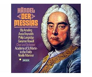 Neville Marriner & Chor und Orchester der Academy of St. Martin-in-the-Fields / Elly Ameling / Anna Reynolds / Philip Langridge / Gwynne Howell - Händel: Der Messias (Fassung der Londoner Erstaufführung vom 23. März 1743) [Vinyl Schallplatte] [3 LP Box-Set]