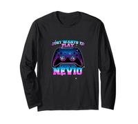NEVIO - LEVEL UP con controller: SOLO QUIERE JUGAR Manga Larga