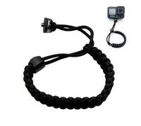 Nevoluxer Correa de Muñeca para Cámara de Fotos, 1 Unidad Correa de Nailon Ajustable con Anillo en D de 1/4 Pulgada para Cámara de Acción y Deportes, Compatible con Insta360 X3