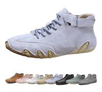 Nevova Zapatos for Hombre, Nevoldeck - Zapatos ortopédicos de invierno impermeables, cómodos zapatos ortopédicos for caminar al aire libre, zapatos casuales de moda sin cordones ( Color : Purple , Siz