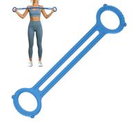 NevPuose Bandas De Resistencia Brazos,Figura 8 De Silicona con Asa Antideslizante - Ejercitador Muscular de Brazo con Banda Elástica,para Pilates Estiramiento Ejercicio Yoga, Gimnasio Hogar Oficina