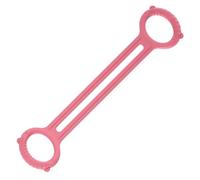 NevPuose Bandas de Resistencia con Asas | Banda Elástica De Silicona En Forma 8 con Mango Antideslizante,Ejercitador Muscular de Brazo con Banda Elástica - para Pilates Estiramiento Ejercicio Yoga,