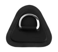 NevPuose Base de gancho para kayak, almohadilla inflable para barco, de amarre de carga para tabla de remo, parche de montaje de hebilla para almacenamiento marino, equipo de fijación de cuerda
