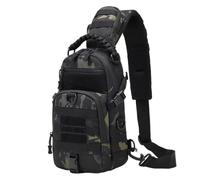 NevPuose Bolso Para Hombre - Mochila Táctica Impermeable, Bolso Estilo Mochila De Hombro Con Múltiples Compartimentos | Para Escalada Trekking Ciclismo Camping Viajes Senderismo Al Aire Libre Utilida