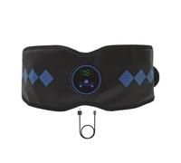 NevPuose Core Abdominal Massage Belt - Portable Slimming Massage Wrap, Rechargeable Fitness Band, Smart 19 Level Body Toner | Home Beauty SPA Relaxation Device For Belly Toning Post Recovery Routine