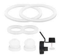 NevPuose Food-Safe Bottle Lid Gasket - Silicone Replacement Seal, Vent Hole Water Bottle Accessory, Fit 14 18 22 32 40 64oz | Replacement Gasket For Men’s Bottles Outdoor Sports Kitchen Hydration