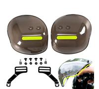 NevPuose Motores De Aluminio De Aluminio - Juego De Protección De Mango De 22 Mm De 28 Mm, Kit De Escudo De Barra De Actitud, Componentes De Montaje Quad De Carreras, Deflectores De Cepillo De Vehícu