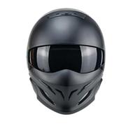 NevPuose Sombreros de seguridad de motocicleta para hombre, sombrero de protección desmontable para bicicletas de calle, sombrero de seguridad de ciclismo, estilo retro, resistente, duro para hombres