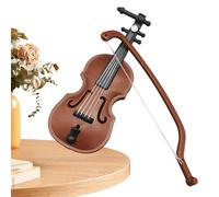 NevPuose Violin Toy For Kids - Musical Instrument Miniature, Minii Violin Toy | Polished Musical Instruments For Children, Minii Violin Ornament, Musical Instrument Miniature For Minii House