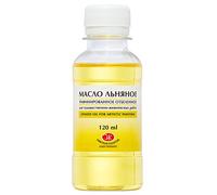 Nevskaya-Palitra Aceite de Linaza Sonnet para Pinturas al Óleo (120 ml) | Uso como Diluyente para Pintura al Óleo | le da más Tiempo Antes de Que los Colores se Secuen