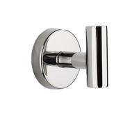 NevStp Gancho de pared Ganchos para colgar ropa de acero inoxidable Adhesivo negro mate Colgador para llaves Toallero para baño Cocina, Punch Bright