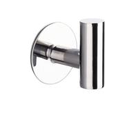 NevStp Gancho de pared Ganchos para colgar ropa de acero inoxidable Adhesivo negro mate Colgador para llaves Toallero para baño Cocina, pegamento brillante