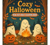 New 2025 Halloween Adult Coloring Book: A Spooky and Fun Halloween Bold & Easy Coloring Book for Adults and Teens with Haunted Houses, Witches, Pumpkins & More