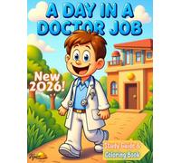 New 2026 Doctor Coloring Book for Kids Ages 4-8: Fun & Educational Hospital Activity Book Featuring A Day in a Doctor’s Job, Medical Tools, Patient ... Learning for Preschool and Early Learners