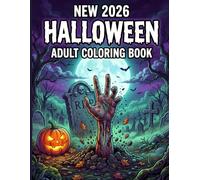 New 2026 Halloween Adult Coloring Book: Beautiful Halloween Designs Featuring Witches, Pumpkins, Haunted Houses and Autumn Scenes for Relaxation