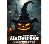 New 2026 Halloween Coloring Book: Large Print Halloween Coloring Book For Adults And Seniors with Pumpkin, Skulls, ghost, cats I 2026 New Beautiful Halloween Coloring Book