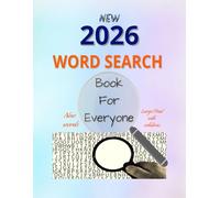 New 2026 Word Search Book for Everyone