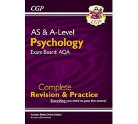 New A-Level Psychology: AQA Complete Revision & Practice with Online Edition (For exams from 2027) (CGP A-Level Psychology)
