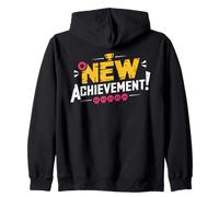 NEW ACHIEVEMENT! Trofeo Calavera Motivación Gaming Logro Sudadera con Capucha