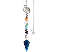 New Age Source Kheops International The Pendulum-Chakra Reiki - Ónix Azul (23 cm)