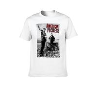 New American Pickers Poster Unisex Cotton tee Shirt Men's White T-Shirt M
