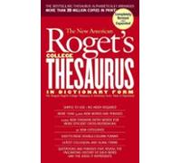 New American Rogets College Thesaurus In Dictionary Form (revised &amp
