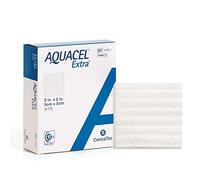 New and Improved AQUACEL?EXTRA Hydrofiber?dressing 2" x 2" (Box of 10 dressings) by Aquacel