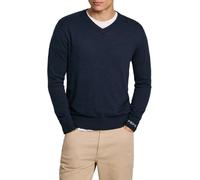Pepe Jeans New Andre V Neck Prendas de Punto, Azul (Dulwich Blue), M para Hombre