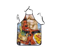 New Aprons Household Cleaning Pinafore for Man Sexy Beauty Apron Muscular Male Apron Home Cooking Picnic Couple Kitchen Supplies TW