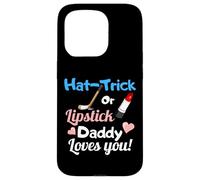 New Baby Gender Reveal Party Boy Or Girl Hockey Themed Carcasa para iPhone 15 Pro