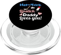 New Baby Gender Reveal Party Boy Or Girl Hockey Themed PopSockets PopGrip para MagSafe