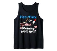 New Baby Gender Reveal Party Hockey Mom Lover Gift Camiseta sin Mangas