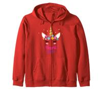 New Baby Girls Biggest Sister Unicorn Sudadera con Capucha