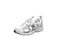 New Balance 408, Sneaker Hombre, Blanco/Negro, 45 EU