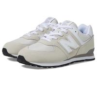New Balance 574 Core Lace-Up Sneaker, Nimbus Cloud/White, 7 US Unisex Big Kid