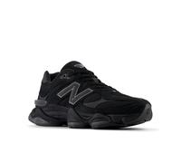 New Balance 9060 Zapatillas Unisex Black Cement U9060ZGE 49 EU | Zapatillas negras de estilo de vida con parte superior de malla, superposiciones de gamuza y amortiguación ABZORB y SBS