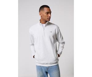 New Balance Athletics Fleece 1/2 Zip S Gris