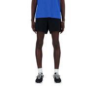 New Balance Athletics French Terry 5" Pantalones Cortos, Black, 46 Hombre