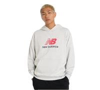 New Balance Athletics French Terry Logo Hoodie para Hombre Ash Heather L