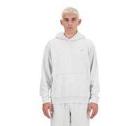 New Balance Athletics French Terry Sudadera con Capucha, Ash Heather, L para Hombre