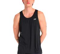 New Balance - Athletics Graphic Singlet Black - Talla S - Negro Negro S