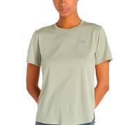 New Balance - Athletics T-Shirt W Ash Heather para Mujer - Talla S - Gris Gris S