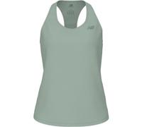 NEW BALANCE Athletics Tank W - Mujer - Gris / Verde - talla S- modelo 2025
