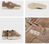 New Balance BB550 550 Zapatillas De Ante De Cuero Bnwt 42,5