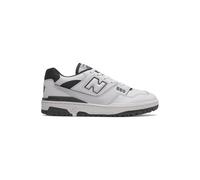 New Balance Hombre BB550 en Blanca/Negro, Leather, Talla 44